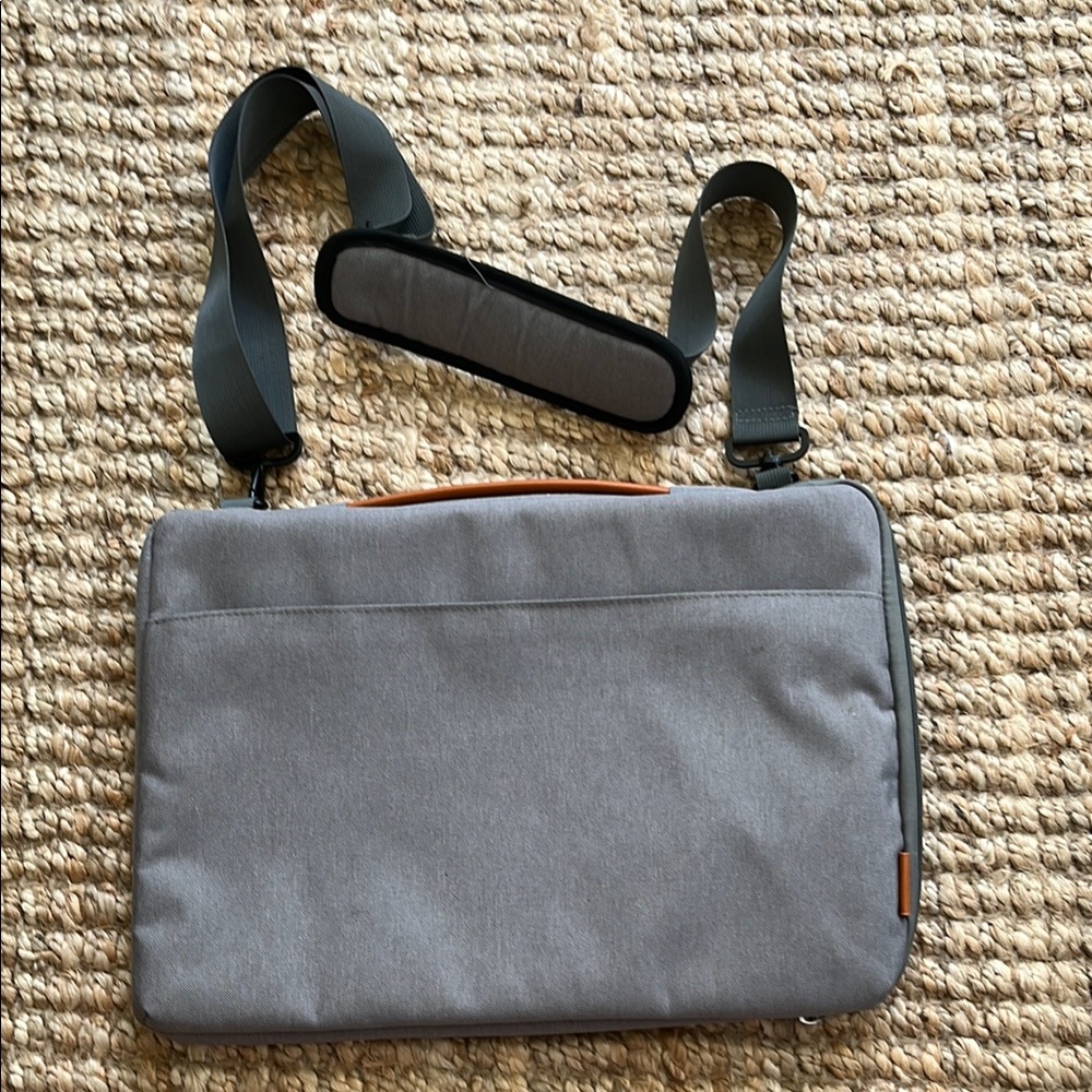Gray Laptop Bag